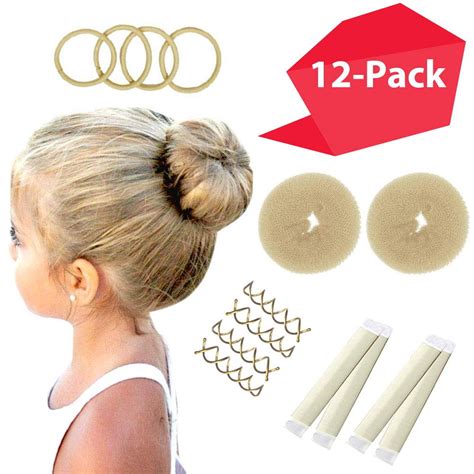 small hair bun maker|More.